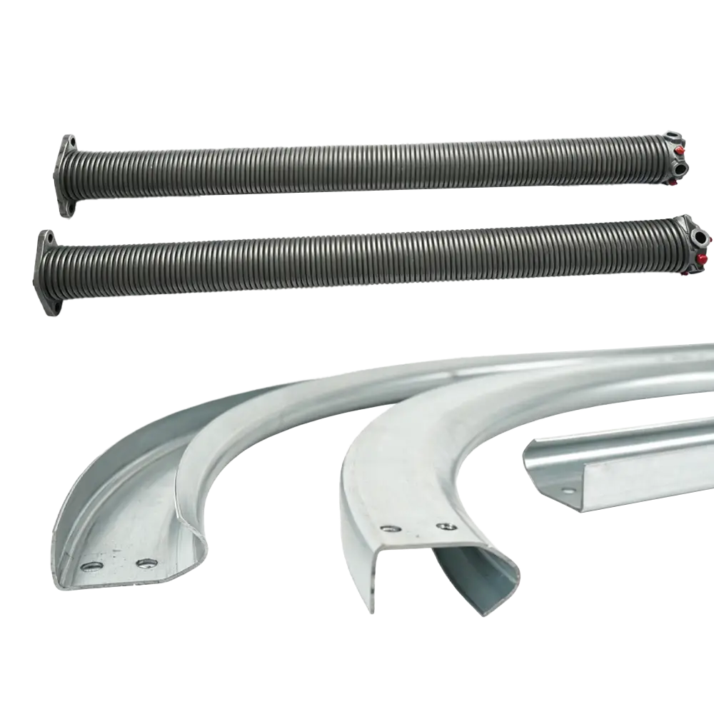 Track and Torsion Spring